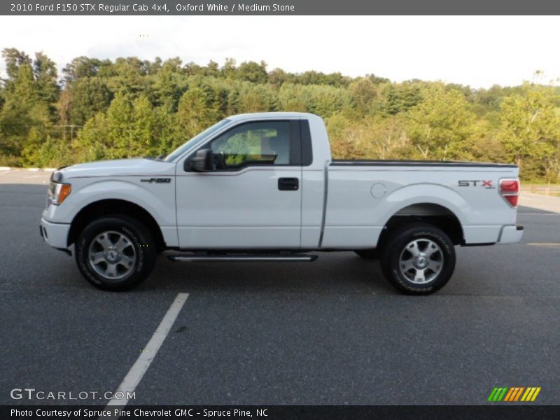  2010 F150 STX Regular Cab 4x4 Oxford White