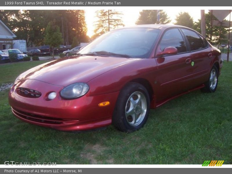 Toreador Red Metallic / Medium Prairie Tan 1999 Ford Taurus SHO