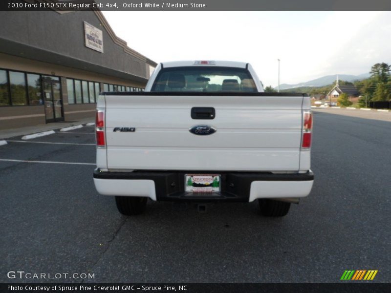 Oxford White / Medium Stone 2010 Ford F150 STX Regular Cab 4x4