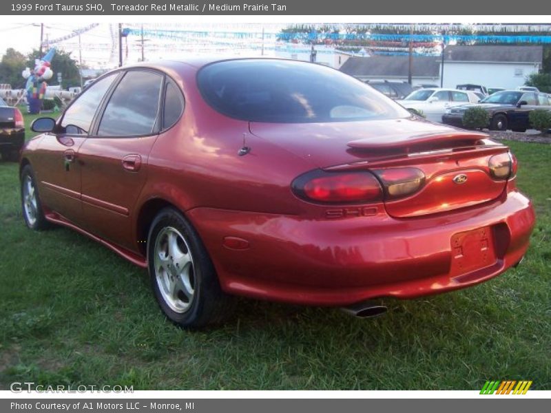 Toreador Red Metallic / Medium Prairie Tan 1999 Ford Taurus SHO