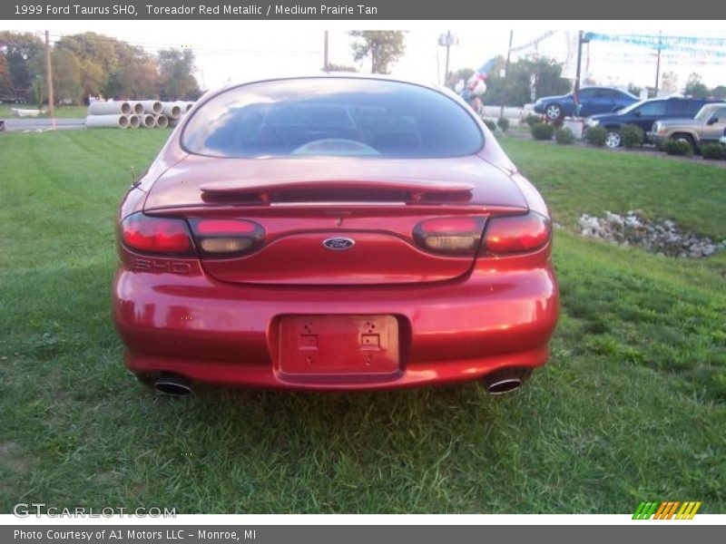 Toreador Red Metallic / Medium Prairie Tan 1999 Ford Taurus SHO