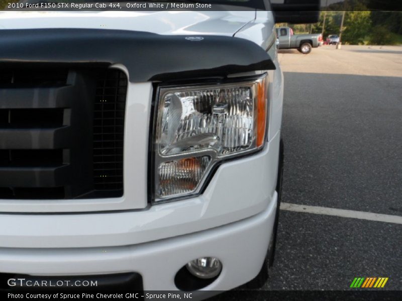 Oxford White / Medium Stone 2010 Ford F150 STX Regular Cab 4x4