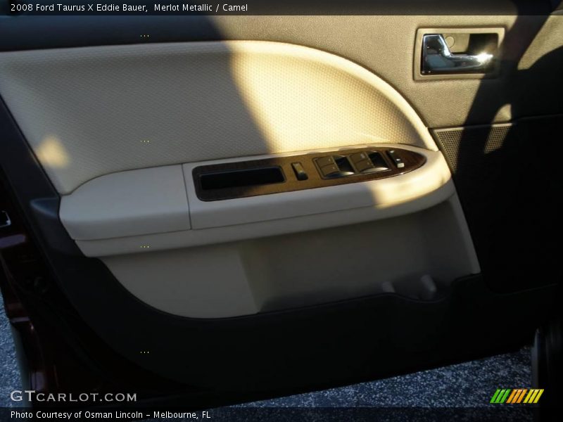 Merlot Metallic / Camel 2008 Ford Taurus X Eddie Bauer