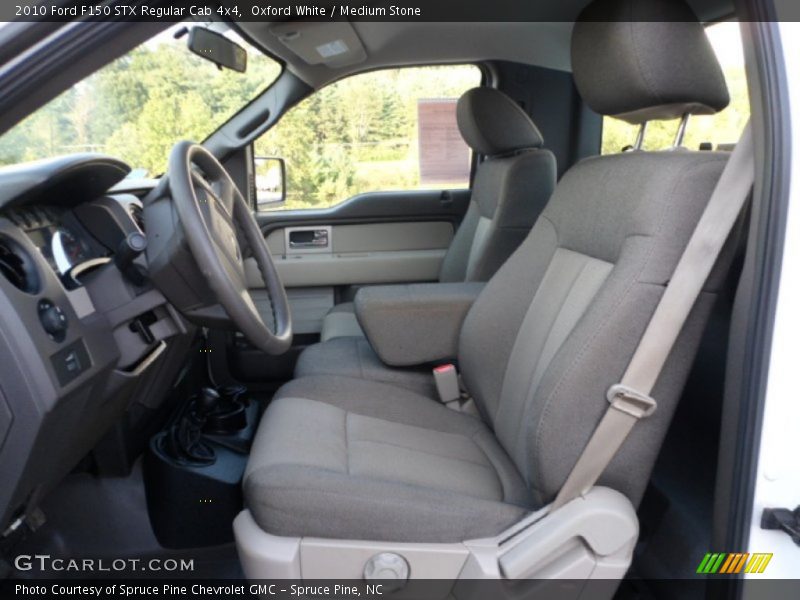  2010 F150 STX Regular Cab 4x4 Medium Stone Interior