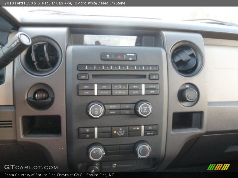 Controls of 2010 F150 STX Regular Cab 4x4