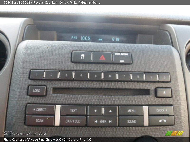 Audio System of 2010 F150 STX Regular Cab 4x4