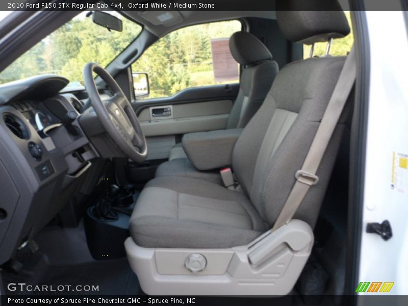  2010 F150 STX Regular Cab 4x4 Medium Stone Interior