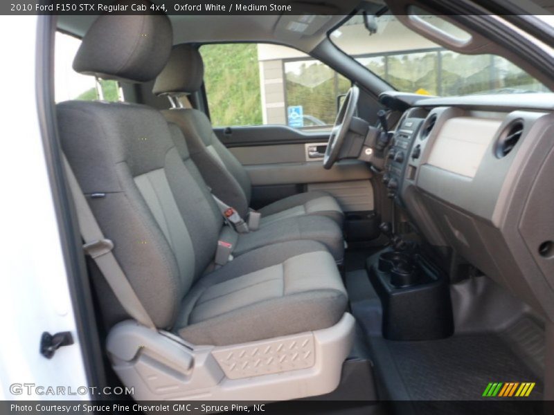  2010 F150 STX Regular Cab 4x4 Medium Stone Interior