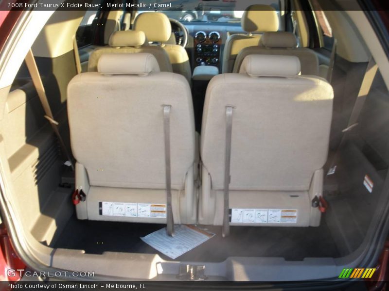 Merlot Metallic / Camel 2008 Ford Taurus X Eddie Bauer
