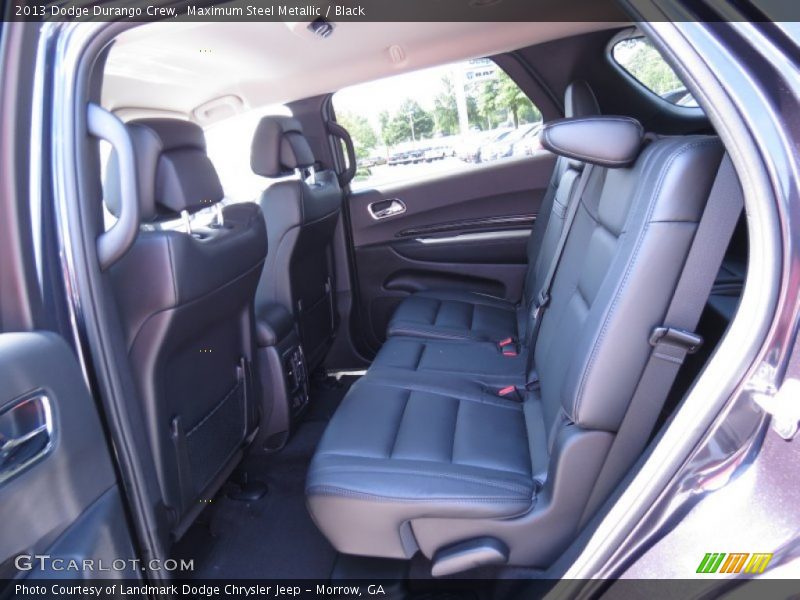 Maximum Steel Metallic / Black 2013 Dodge Durango Crew