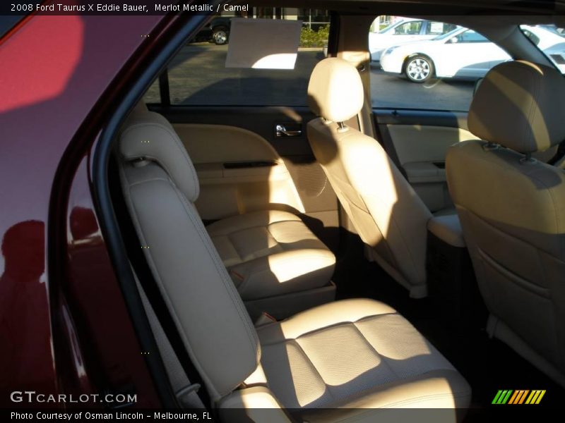 Merlot Metallic / Camel 2008 Ford Taurus X Eddie Bauer