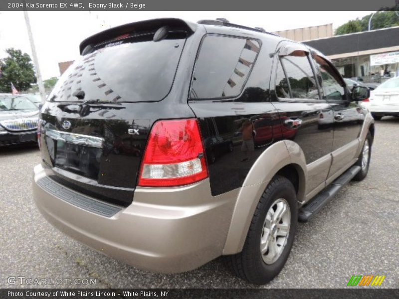 Ebony Black / Beige 2004 Kia Sorento EX 4WD