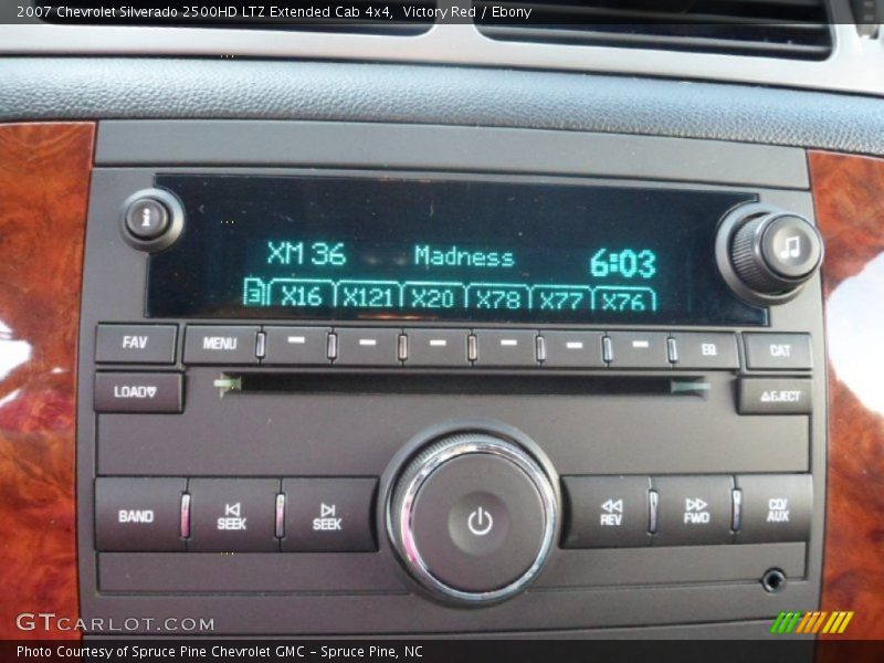 Victory Red / Ebony 2007 Chevrolet Silverado 2500HD LTZ Extended Cab 4x4