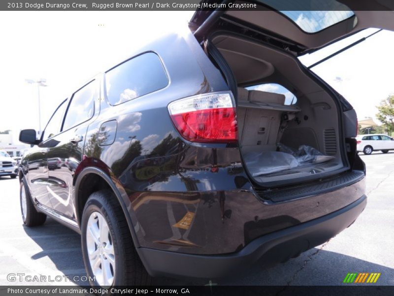 Rugged Brown Pearl / Dark Graystone/Medium Graystone 2013 Dodge Durango Crew