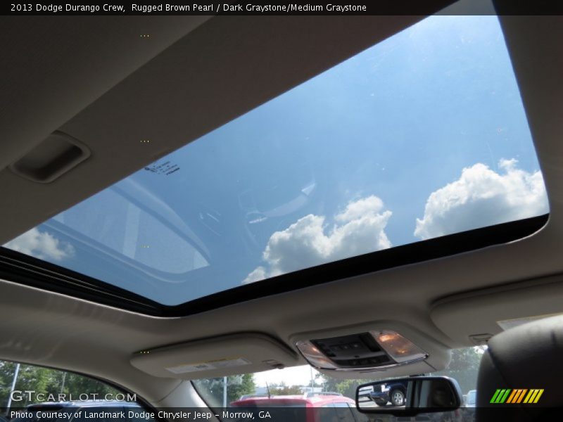 Rugged Brown Pearl / Dark Graystone/Medium Graystone 2013 Dodge Durango Crew