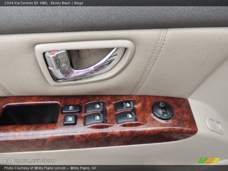 Ebony Black / Beige 2004 Kia Sorento EX 4WD