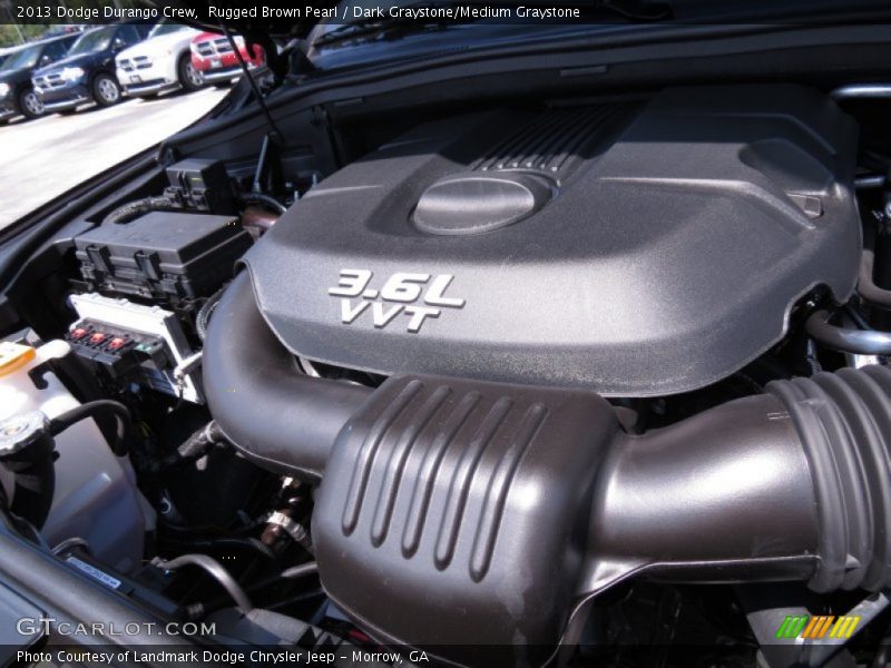 Rugged Brown Pearl / Dark Graystone/Medium Graystone 2013 Dodge Durango Crew