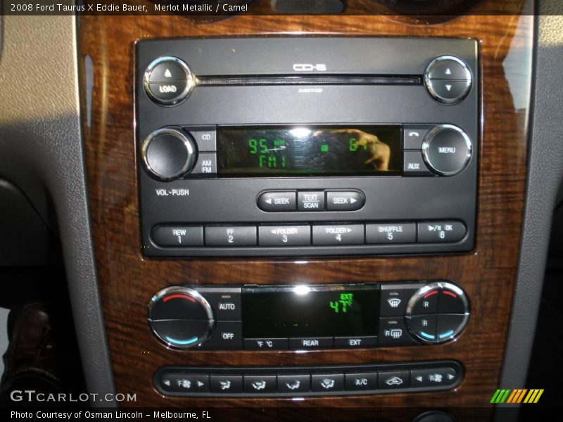 Merlot Metallic / Camel 2008 Ford Taurus X Eddie Bauer