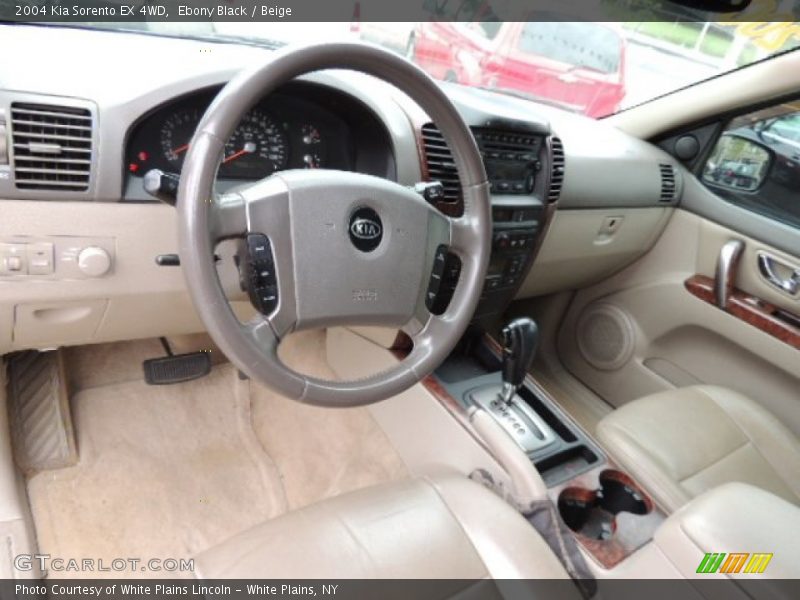 Ebony Black / Beige 2004 Kia Sorento EX 4WD
