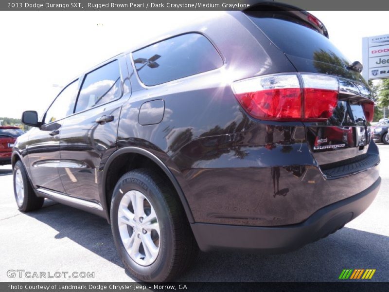 Rugged Brown Pearl / Dark Graystone/Medium Graystone 2013 Dodge Durango SXT