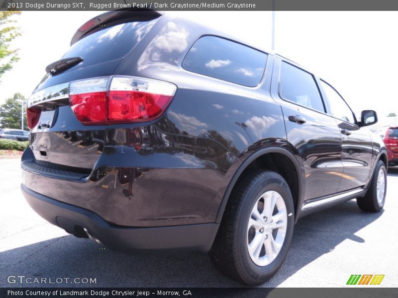 Rugged Brown Pearl / Dark Graystone/Medium Graystone 2013 Dodge Durango SXT