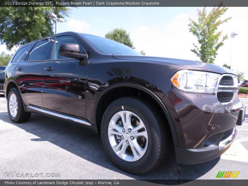 Rugged Brown Pearl / Dark Graystone/Medium Graystone 2013 Dodge Durango SXT