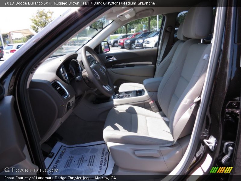Rugged Brown Pearl / Dark Graystone/Medium Graystone 2013 Dodge Durango SXT