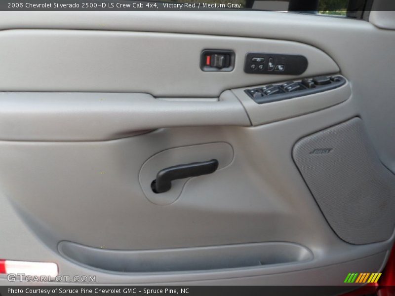 Victory Red / Medium Gray 2006 Chevrolet Silverado 2500HD LS Crew Cab 4x4