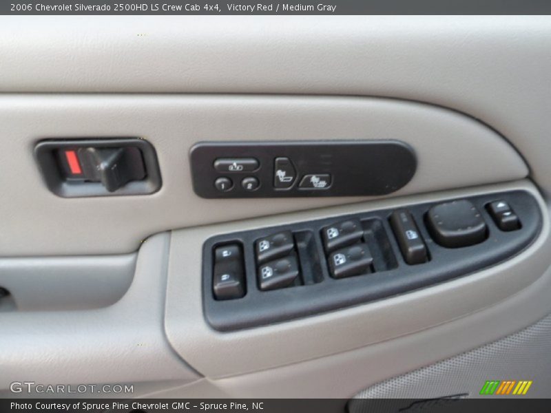 Victory Red / Medium Gray 2006 Chevrolet Silverado 2500HD LS Crew Cab 4x4