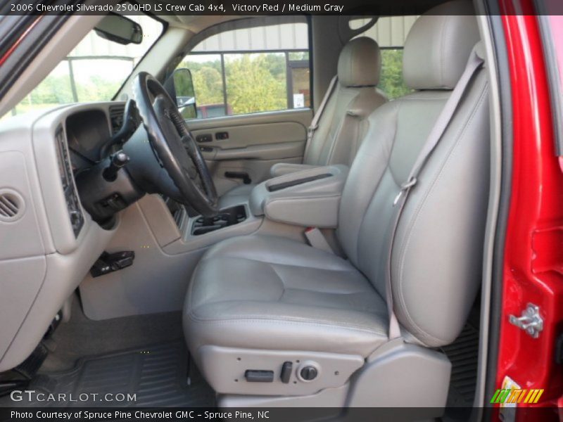 Victory Red / Medium Gray 2006 Chevrolet Silverado 2500HD LS Crew Cab 4x4