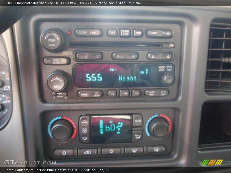 Victory Red / Medium Gray 2006 Chevrolet Silverado 2500HD LS Crew Cab 4x4