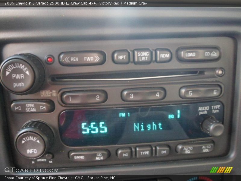 Victory Red / Medium Gray 2006 Chevrolet Silverado 2500HD LS Crew Cab 4x4