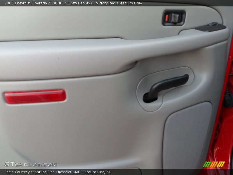 Victory Red / Medium Gray 2006 Chevrolet Silverado 2500HD LS Crew Cab 4x4