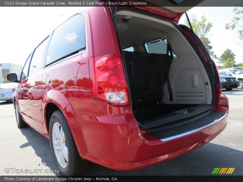 Redline 2 Coat Pearl / Black/Light Graystone 2013 Dodge Grand Caravan Crew