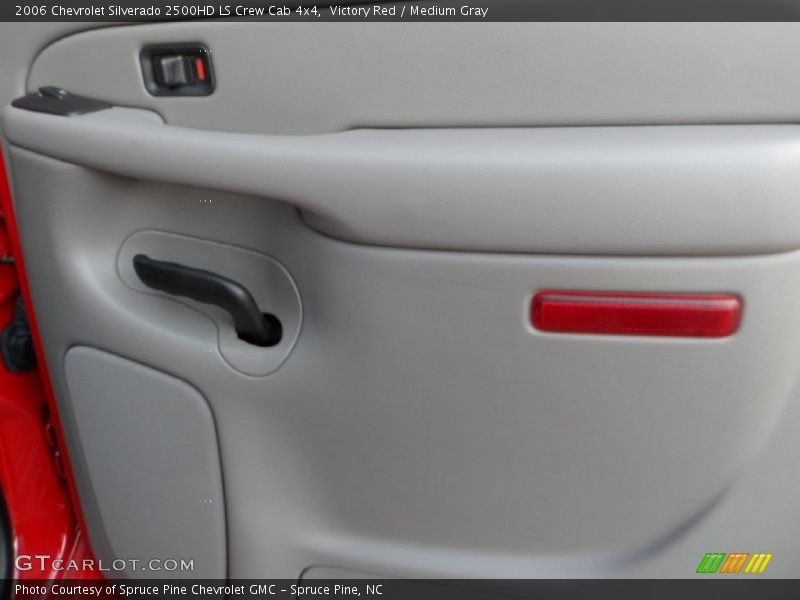 Victory Red / Medium Gray 2006 Chevrolet Silverado 2500HD LS Crew Cab 4x4