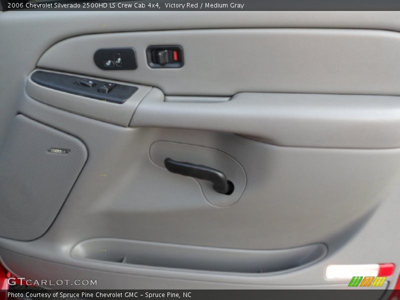 Victory Red / Medium Gray 2006 Chevrolet Silverado 2500HD LS Crew Cab 4x4