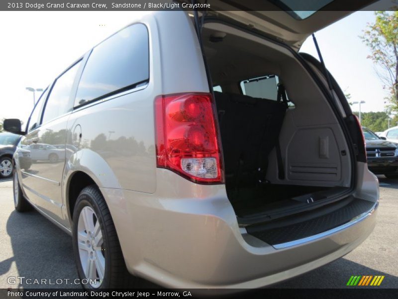 Sandstone / Black/Light Graystone 2013 Dodge Grand Caravan Crew