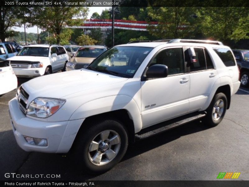 Natural White / Dark Charcoal 2005 Toyota 4Runner SR5 4x4