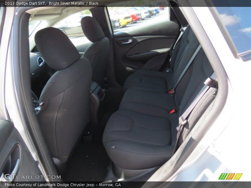 Rear Seat of 2013 Dart SXT