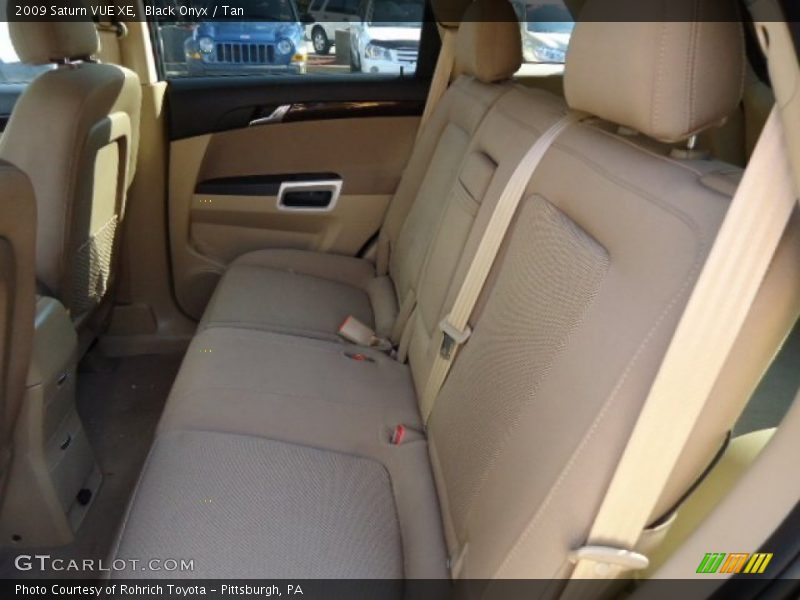Black Onyx / Tan 2009 Saturn VUE XE