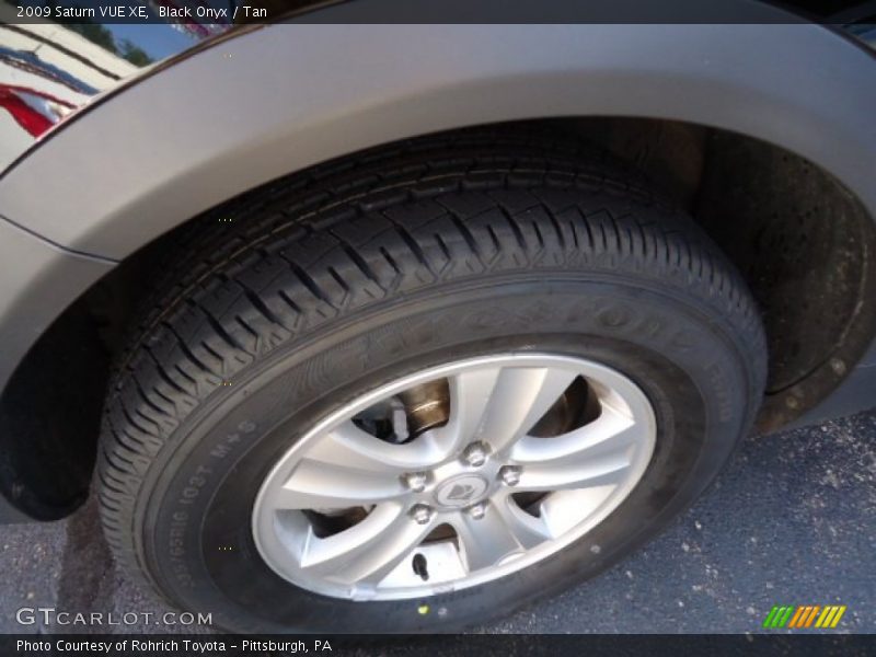 Black Onyx / Tan 2009 Saturn VUE XE