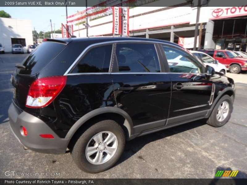 Black Onyx / Tan 2009 Saturn VUE XE