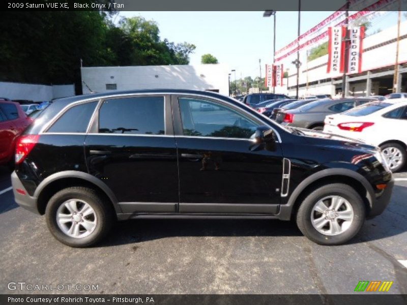 Black Onyx / Tan 2009 Saturn VUE XE