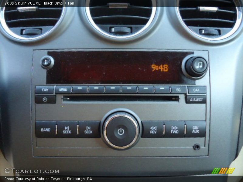 Black Onyx / Tan 2009 Saturn VUE XE