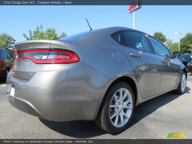 Tungsten Metallic / Black 2013 Dodge Dart SXT