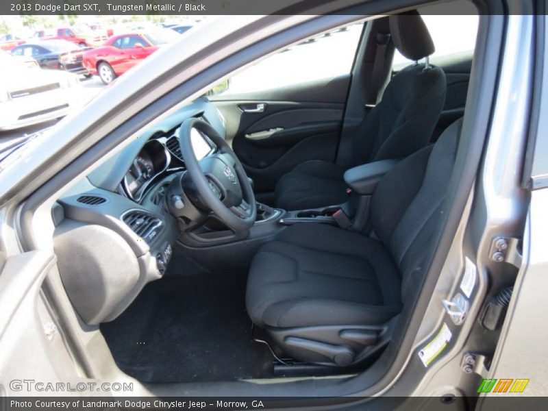 Front Seat of 2013 Dart SXT