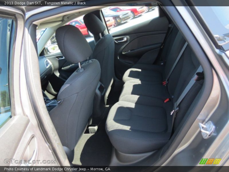 Rear Seat of 2013 Dart SXT