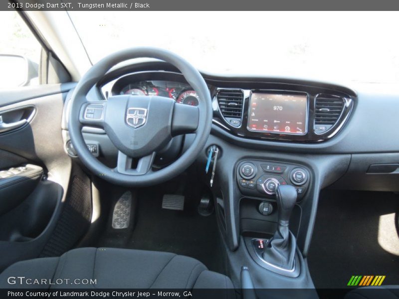 Tungsten Metallic / Black 2013 Dodge Dart SXT