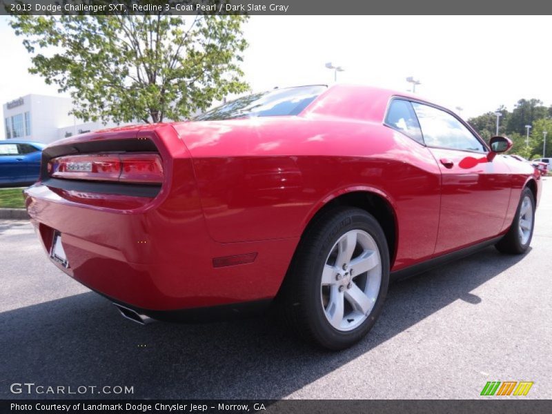 Redline 3-Coat Pearl / Dark Slate Gray 2013 Dodge Challenger SXT