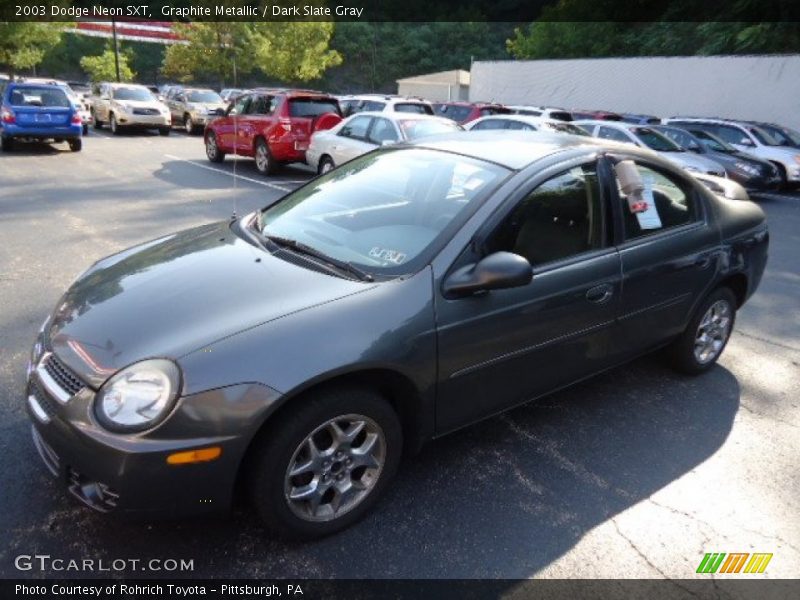 Graphite Metallic / Dark Slate Gray 2003 Dodge Neon SXT
